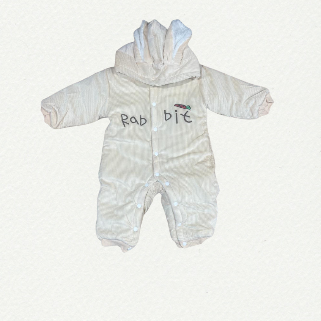 Snuggle Bunny Baby Winter Romper