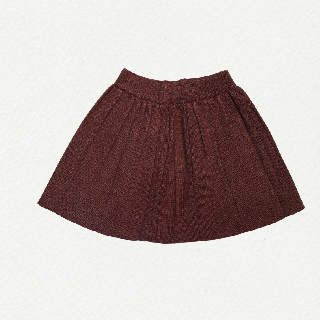 Classic Sailor Collar Sweater & Pleated Skirt Set