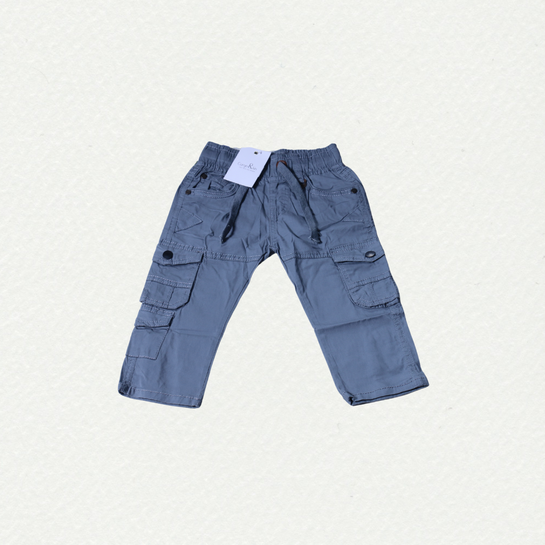 Kids' Cargo Adventure Pants – Grey