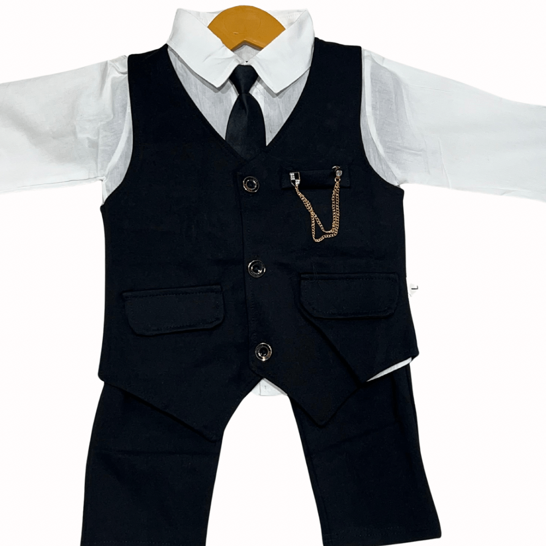 Little Gentleman Black Suit for Kids