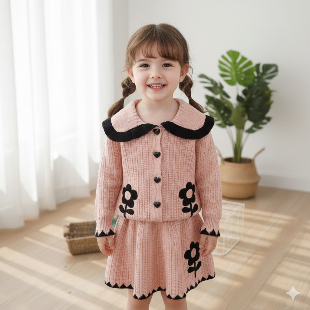 Blush Bloom Knit Set!
