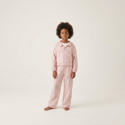 Pink Co-ord Set for Girls (5–9 Years)